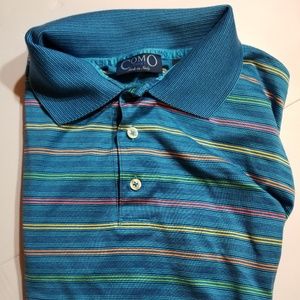 Como Sport Italian Polo Shirt size Large